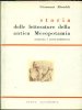 Copertina del libro Storia delle letterature della antica Mesopotamia 