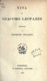 Vita di Giacomo Leopardi